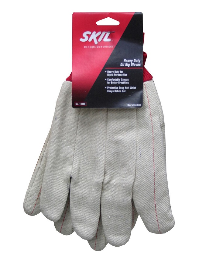 Glove crafter heavy duty oil rig work gloves 6ct