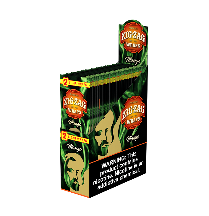 Zig zag mango cigar wraps 25/2pk