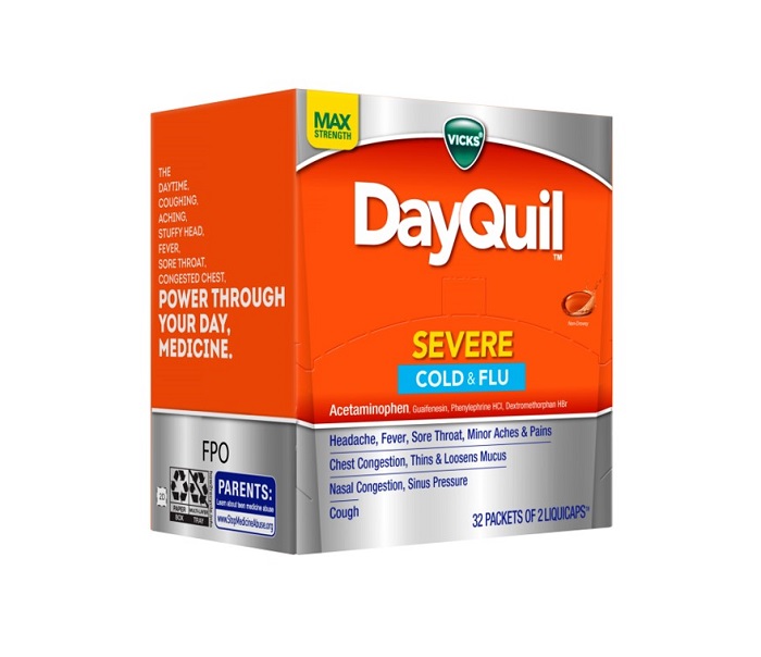 Vicks dayquil severe multi symptom 32/2pk