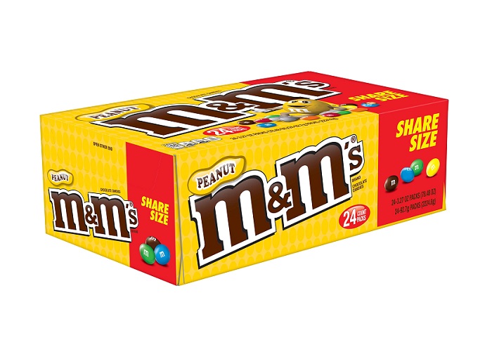 M&m`s peanut k/s 24ct