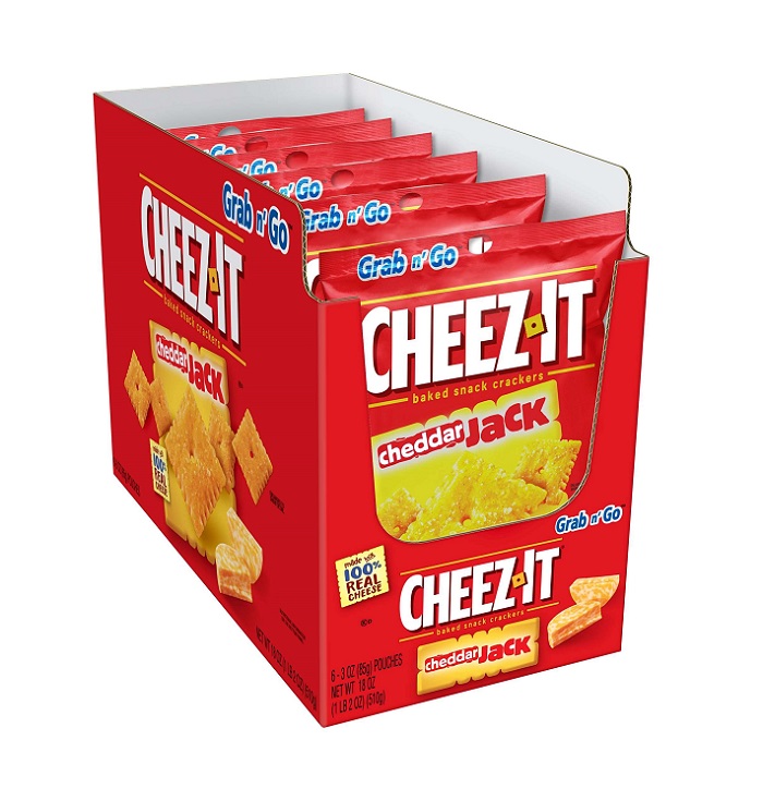 Cheez it cheddar jack 6ct 3oz