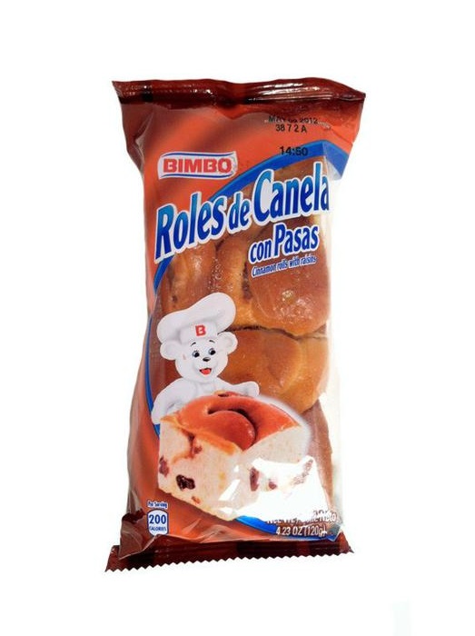 Bimbo roles de canela 4.23oz