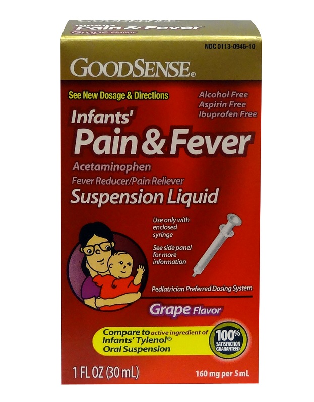 Good sense grape infant liq 1oz