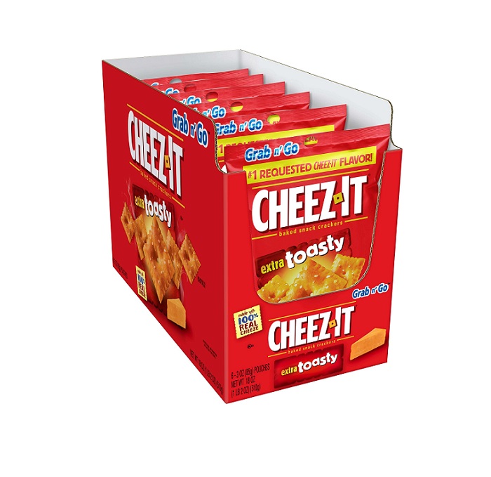 Cheez it extra toasty 6ct 3oz