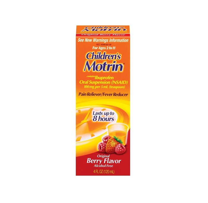 Motrin berry children suspension liq 4oz