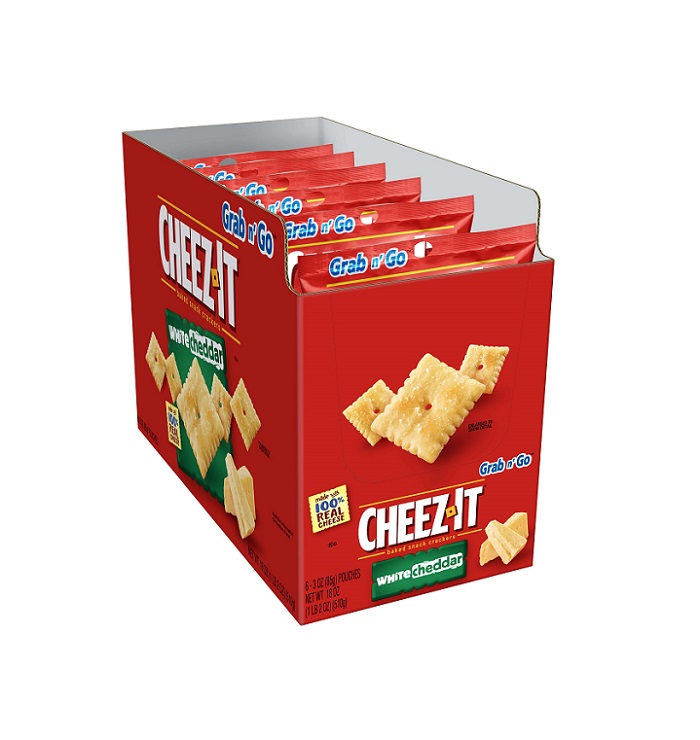 Cheez it white cheddar 6ct 3oz