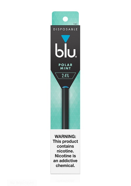 Blu polar mint 2.4% disp e-cig 5ct