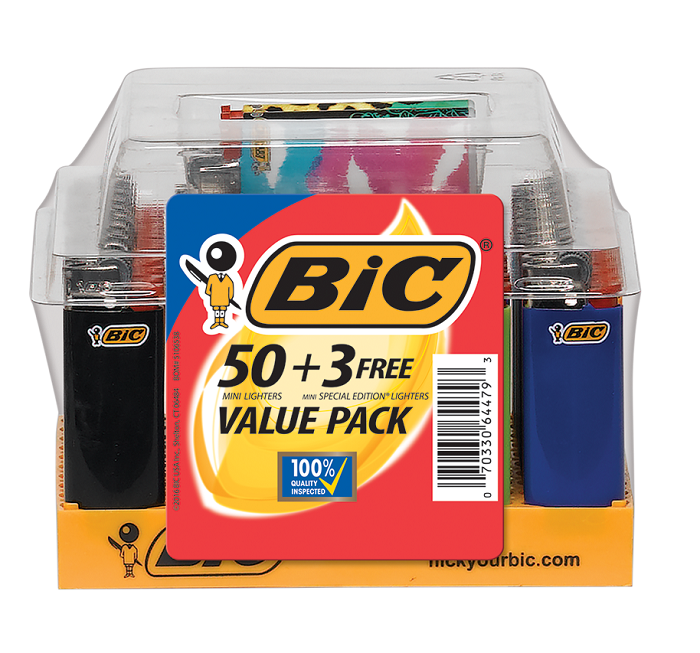 Bic ltr mini value pk 50+3 ltd ed