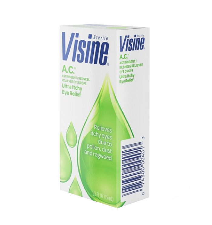 Visine a.c itchy eye relief 0.50oz