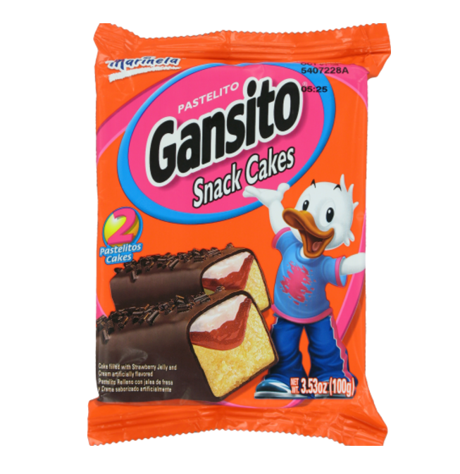 Bimbo marinela gansito 3.53oz