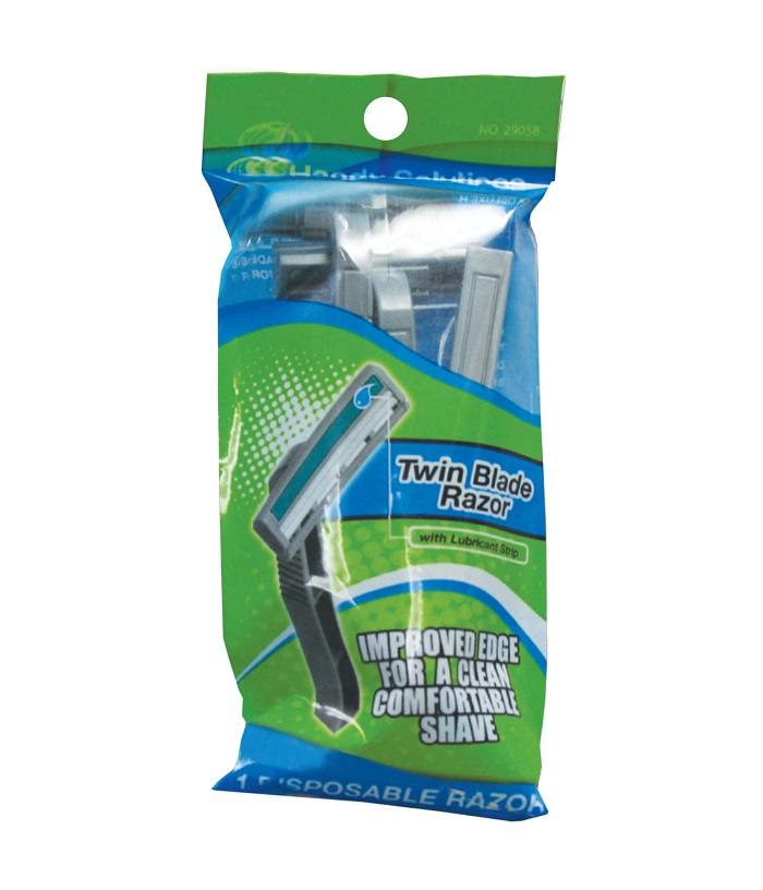 Handy solution silver blade razor 3ct