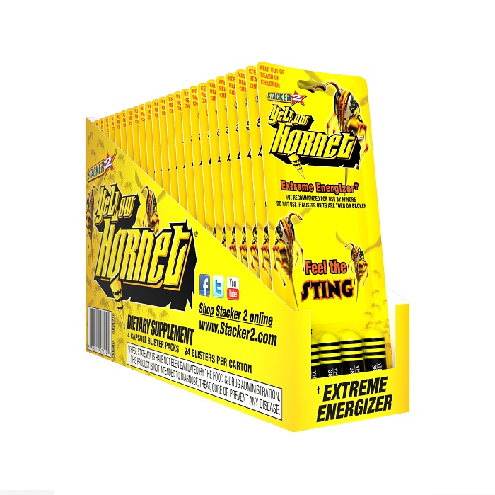 Stacker 2 yellow hornet 4/24ct