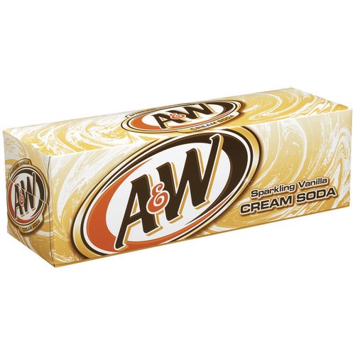 A&w cream soda 12ct 12oz