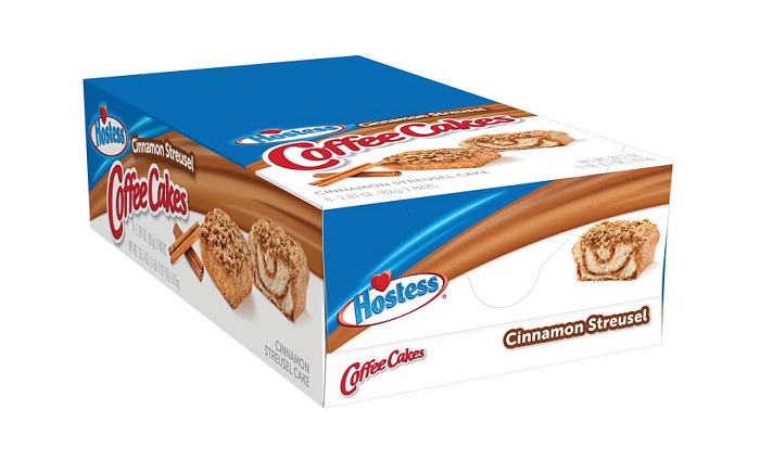 Hostess coffee streusel cakes 8ct 2.89oz