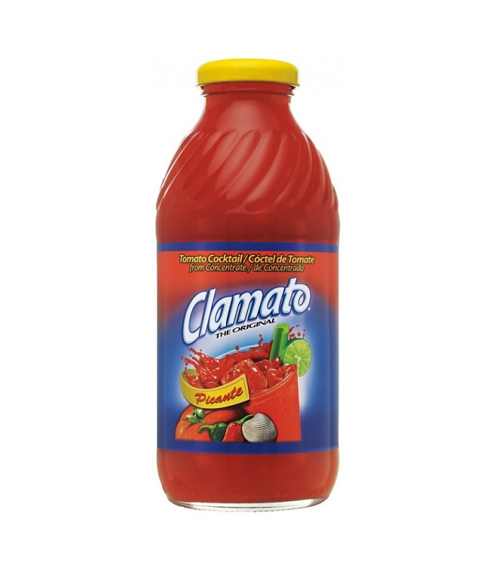 Clamato picante 12ct 16oz