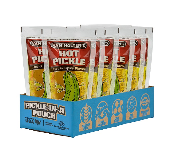 Van holten hot jumbo pickle 12ct