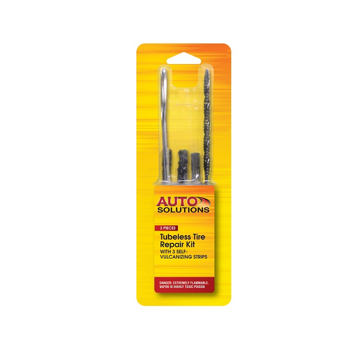 Auto solution tubeless tire repair kit