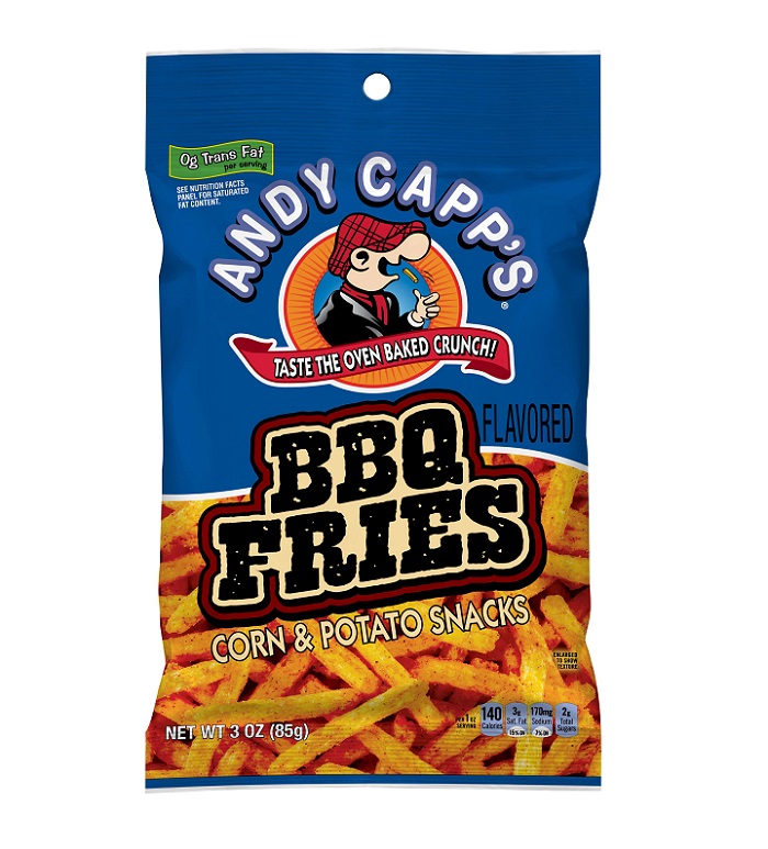 Andy capp`s  bbq fries 3oz