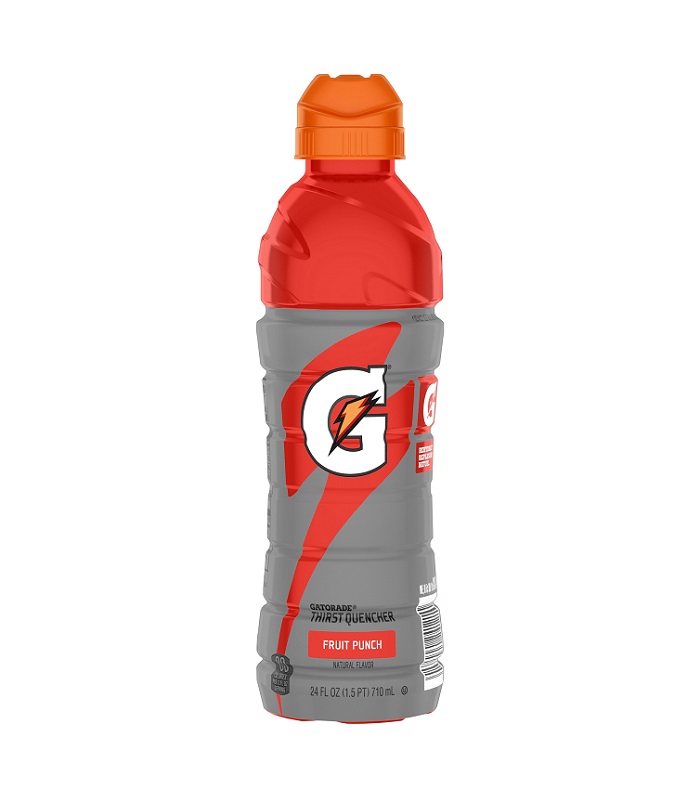 Gatorade fruit punch 24ct 24oz