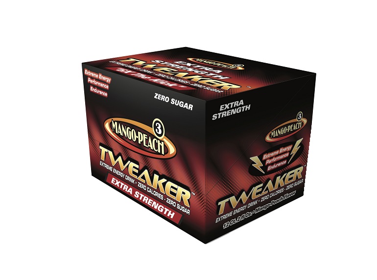 Tweaker mango peach extra strength 12ct