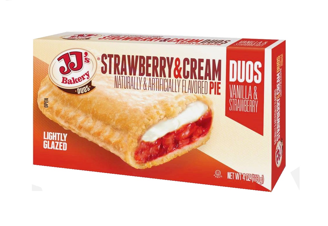 Jj`s strbry & cream pies duos 12ct