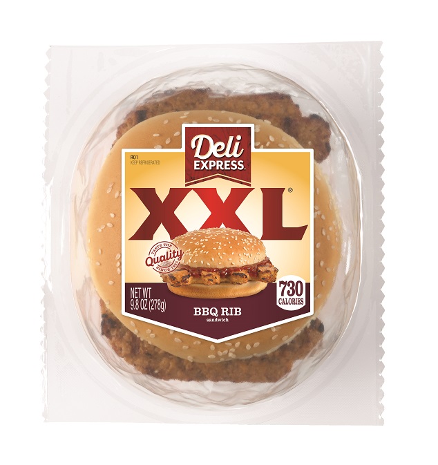 Deli express xxl bbq rib 9.8oz