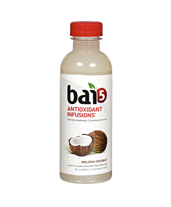 Bai5 molokai coconut 12ct 18oz