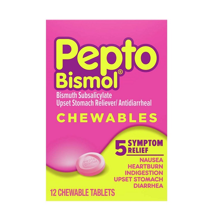 Pepto bismol original chewable 12ct