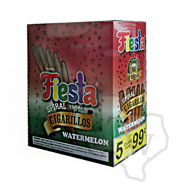 Fiesta cigrlos wtr/mln 5/1.49c 15/5pk