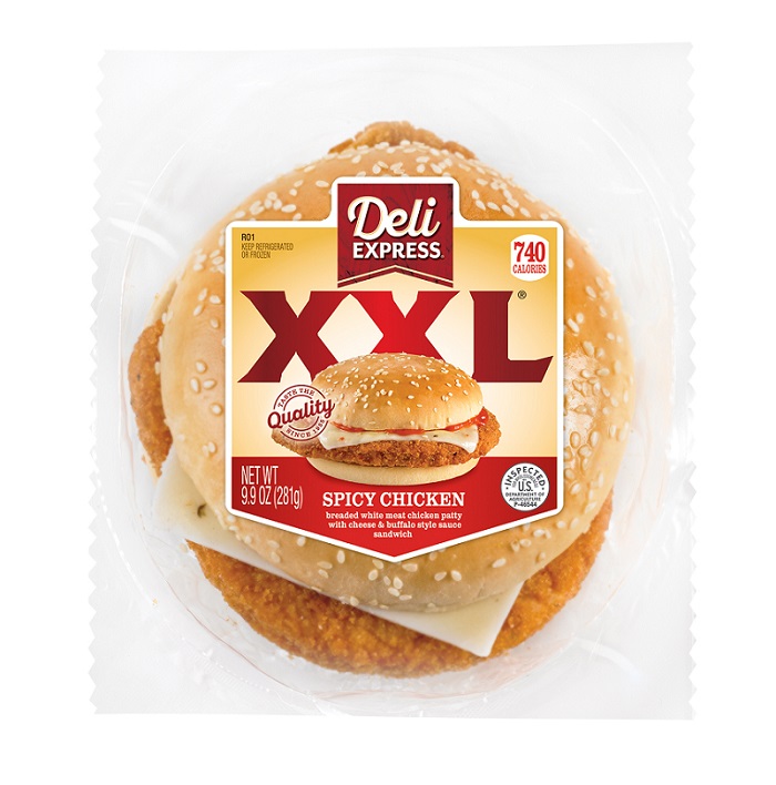 Deli express xxl spicy chicken 9.9oz