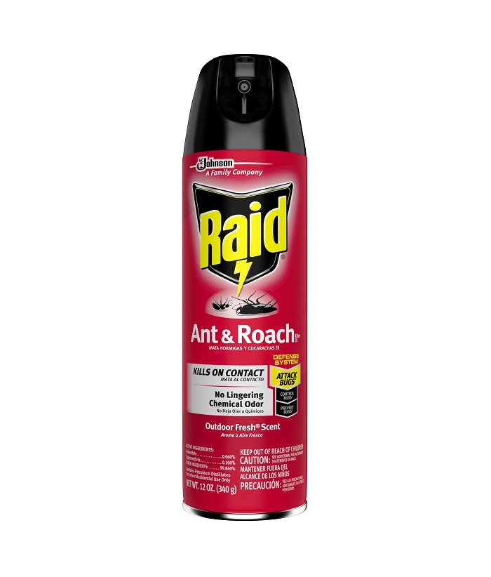 Raid ant & roach outdoor fresh 12oz