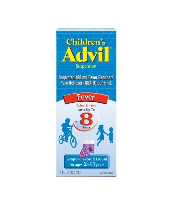 Advil grape chldren suspension liq 4oz