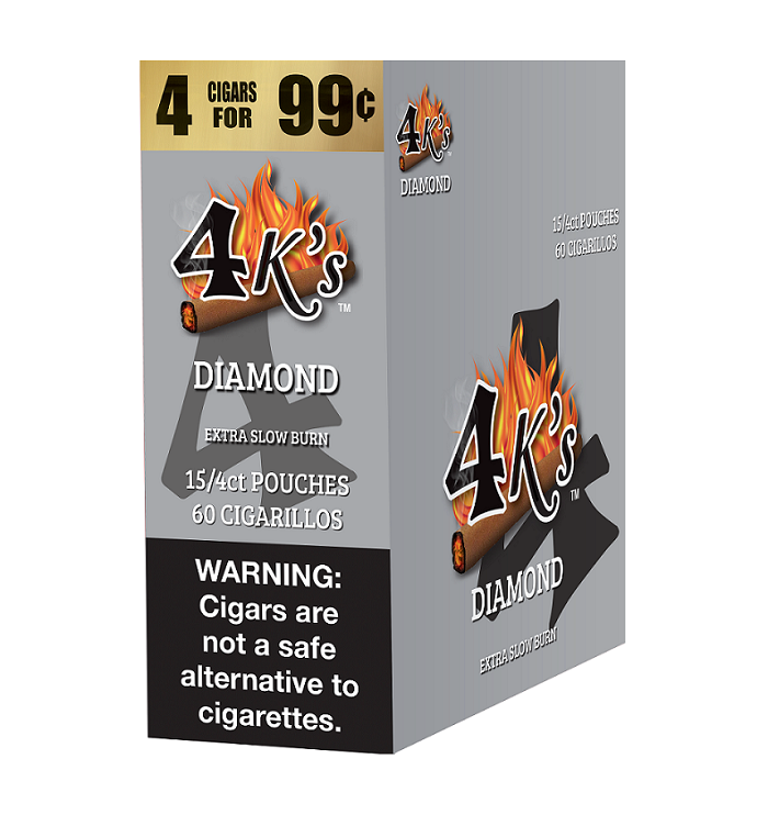 4kings diamond 4/.99 f.p. 15/4pk