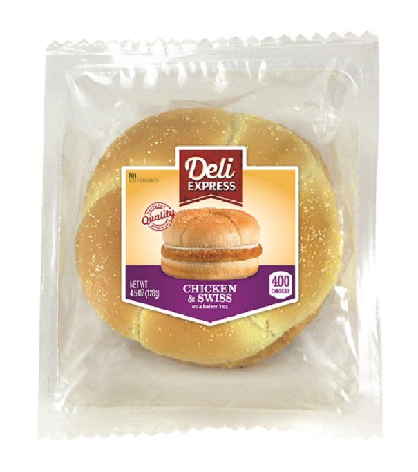 Deli express chicken & swiss 4.5oz