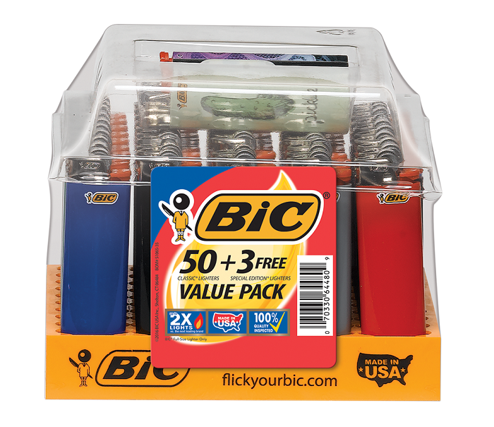 Bic ltr regular value pk 50+3 ltd ed