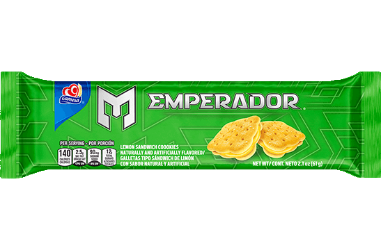 Gamesa lemon emperador cookies 2.15oz