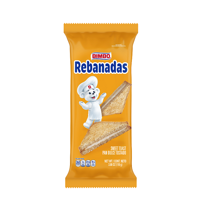 Bimbo rebanadas 2ct 4oz