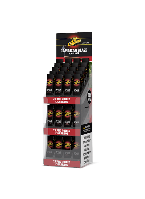 Al capone rum jamaican blaze tower non fltr 60/2pk