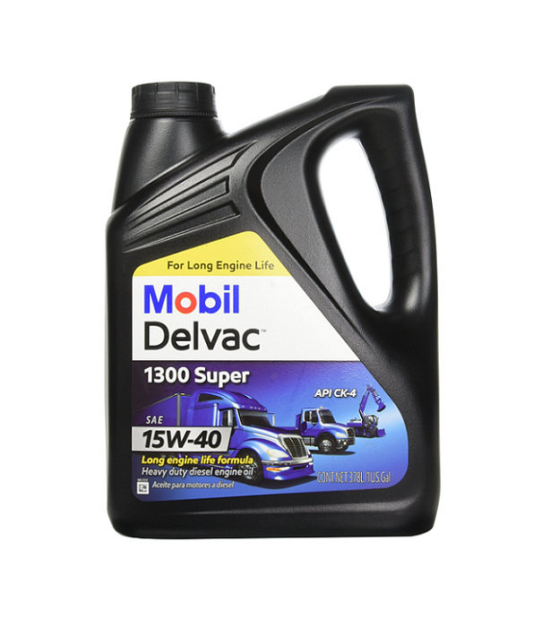 Mobil delvac 15w40 1300 super 4ct 1gal