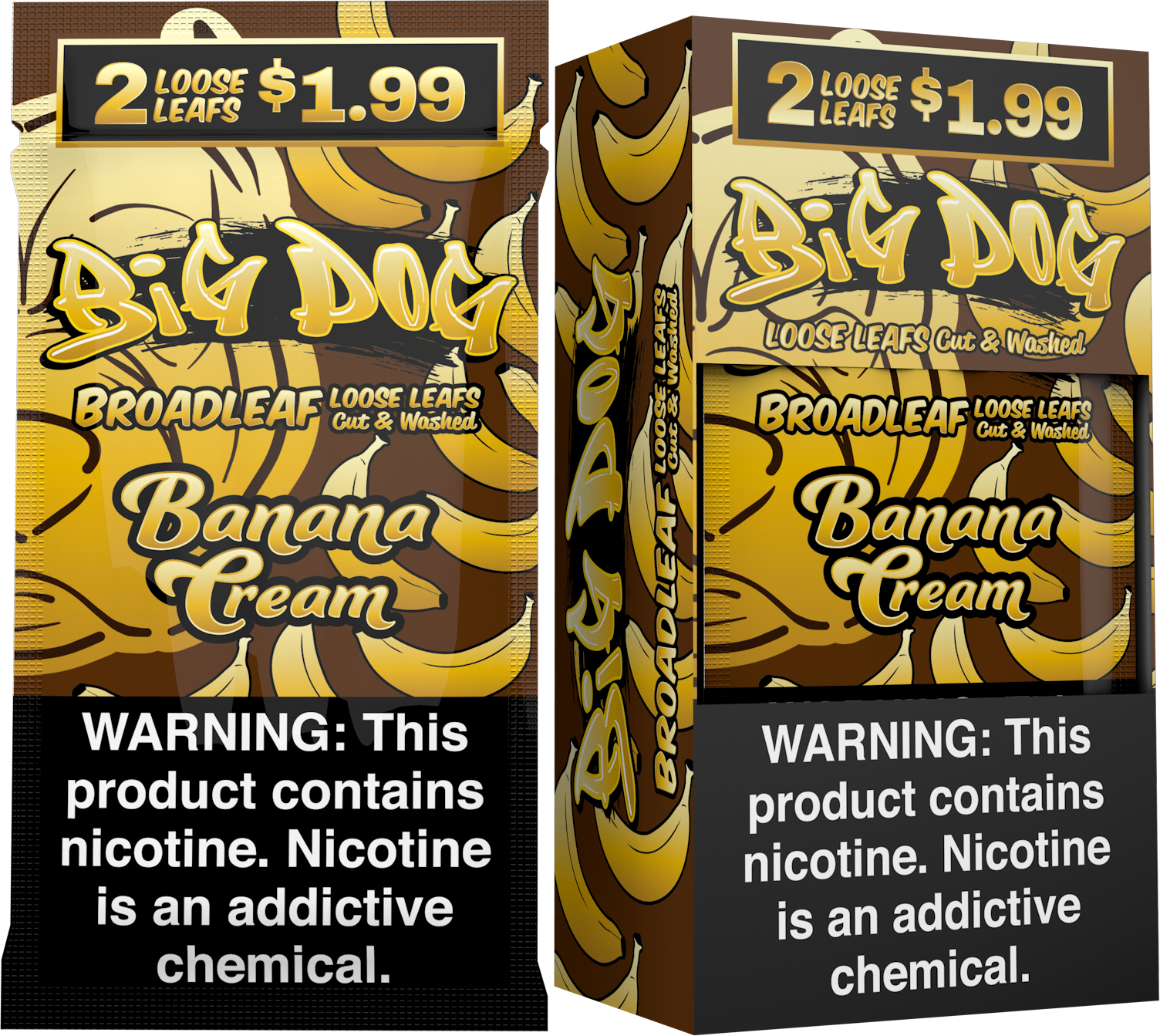 Big dog banana cream 2/$1.99