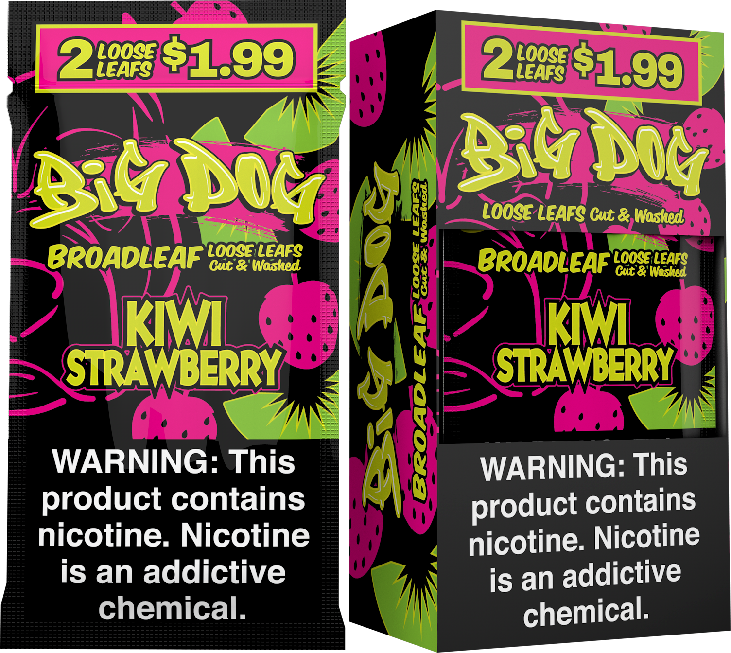 Big dog strawberry kiwi 2/$1.99