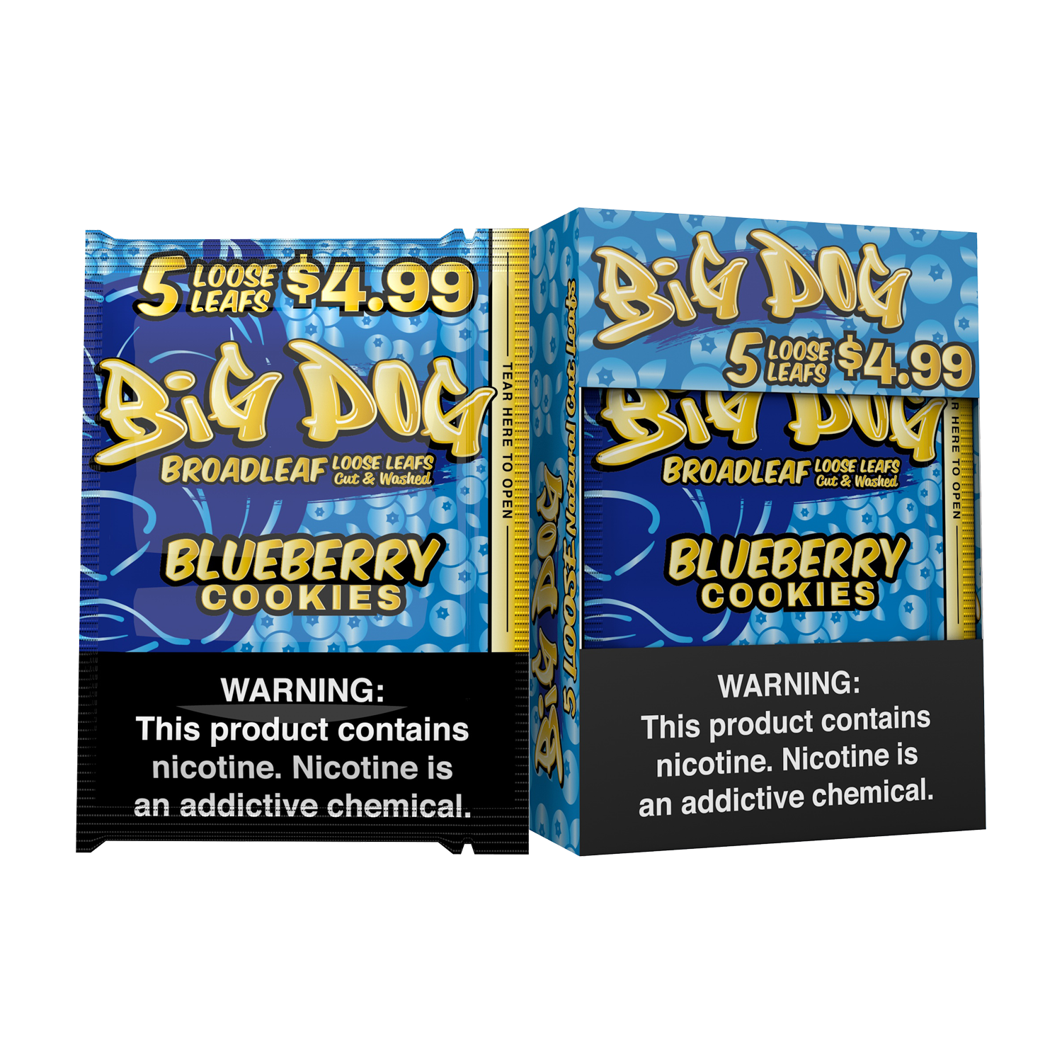 Big dog blueberry cookies 5/$4.99