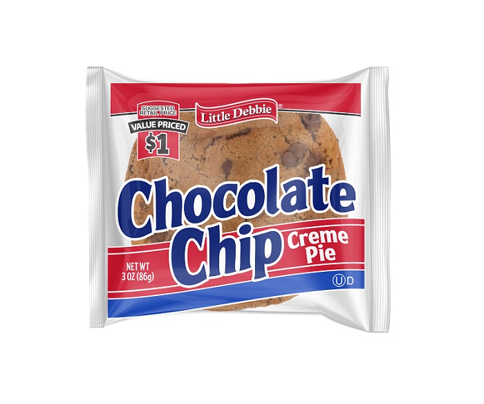 Little debbie chocolate chip creme pie $1 12ct