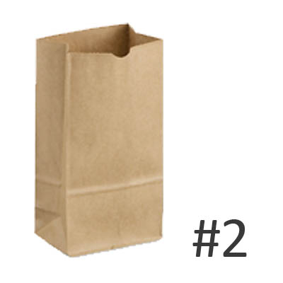 Paper bag # 2 500ct