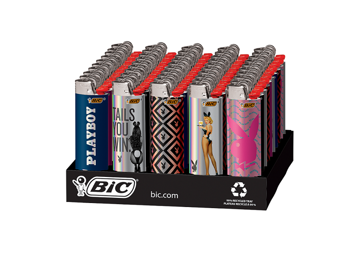 Bic ltr playboy hologrm series license 50ct