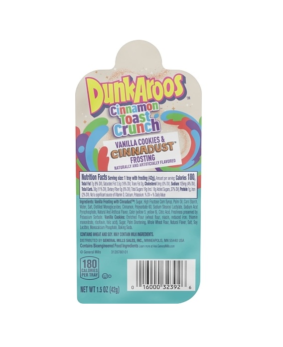 Betty crocker cinnamon toast crunch dunkaroos 12ct