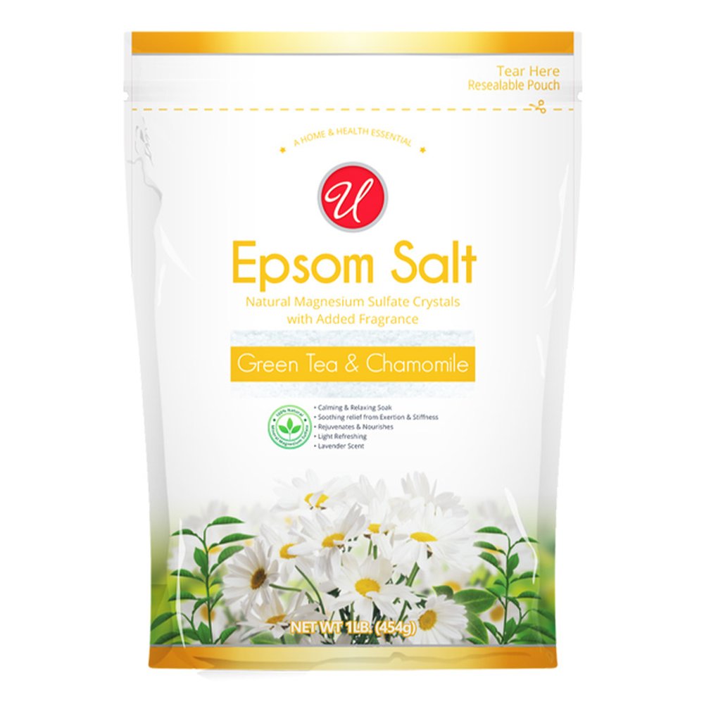 U epsom salt green tea &chamomile 1lb