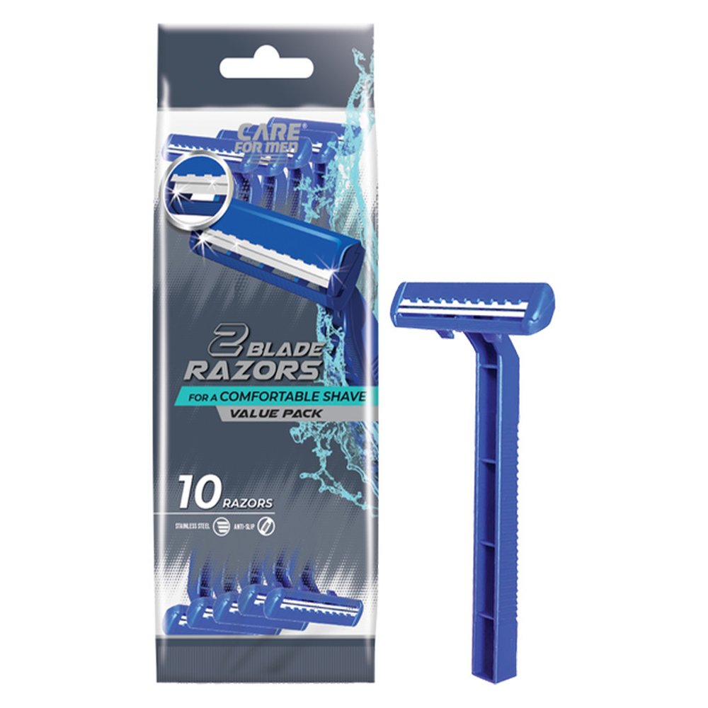 U twin blade razors men 10pk