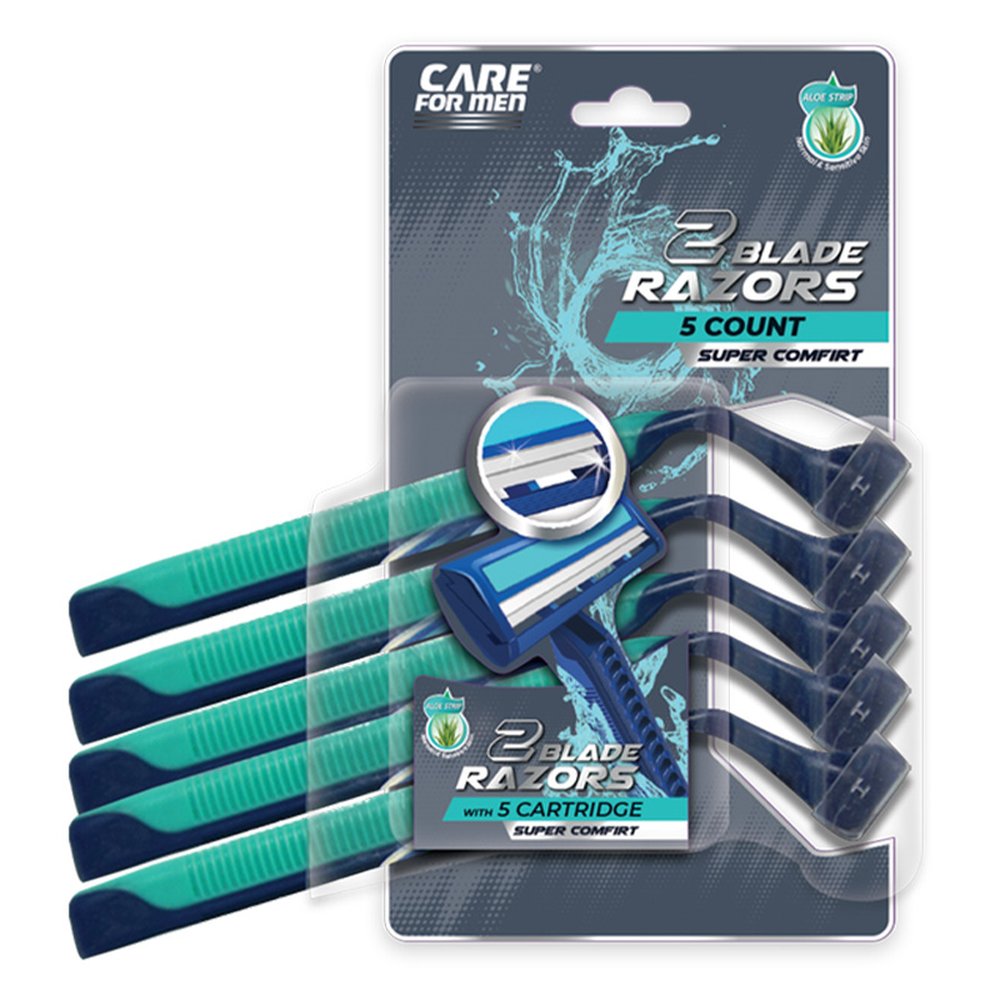 U twin blade razors men 5pk