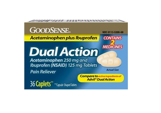 Good sense dual action cap 36ct